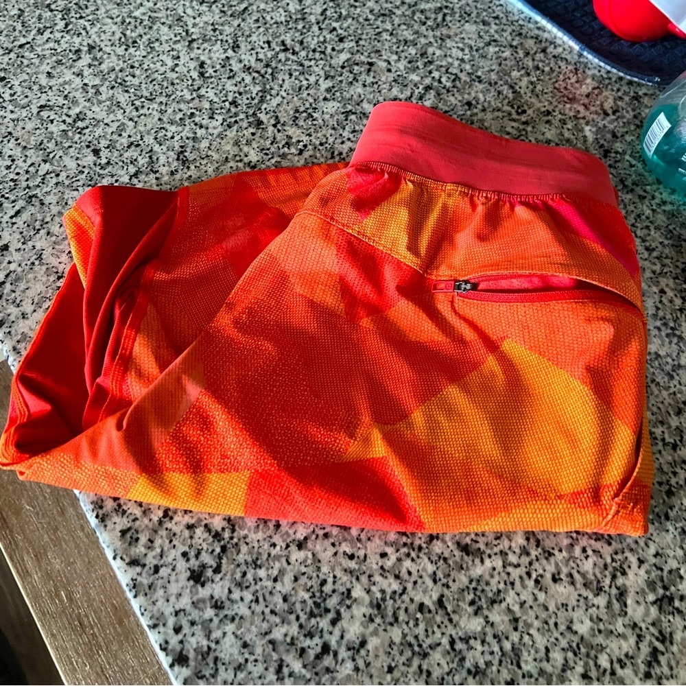 Men’s drawstring athletic shorts. Lightly worn size small.